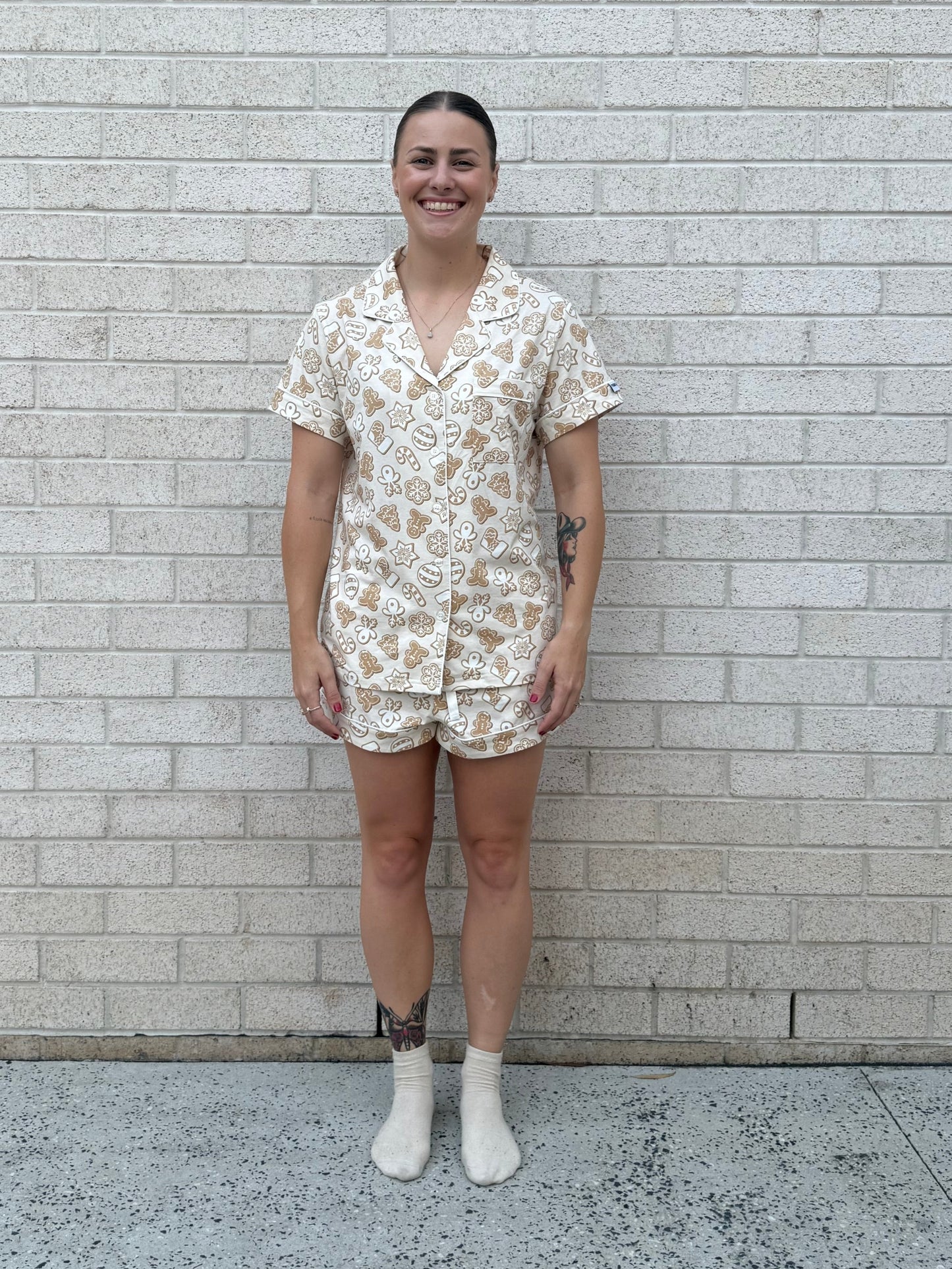 Gingerbread Dreams Pyjama Set | Family Christmas Sleepwear